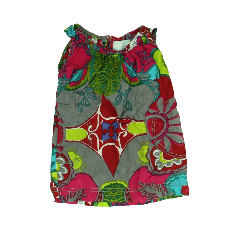 Peek Girls Gray | Pink | Red Dress size: 3-6 Months